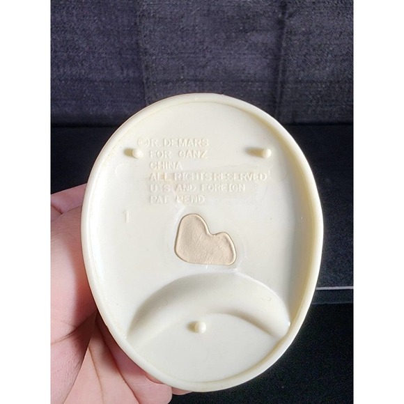 Vintage GANZ Bottoms Up R. DEMARS Beer Can Drink Holder! WOMAN IN GREEN DRESS! - Picture 5 of 5